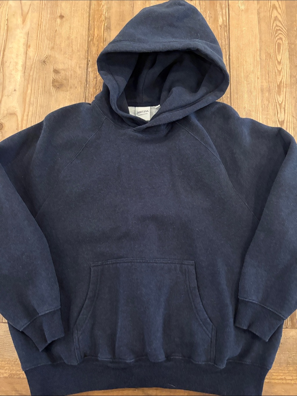Aritzia Blue Women's Pullover Hoodie